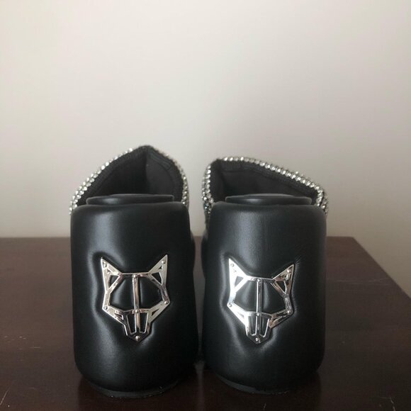 Naked Wolfe WOW Black Diamonds Platform Sandal - Picture 9 of 15